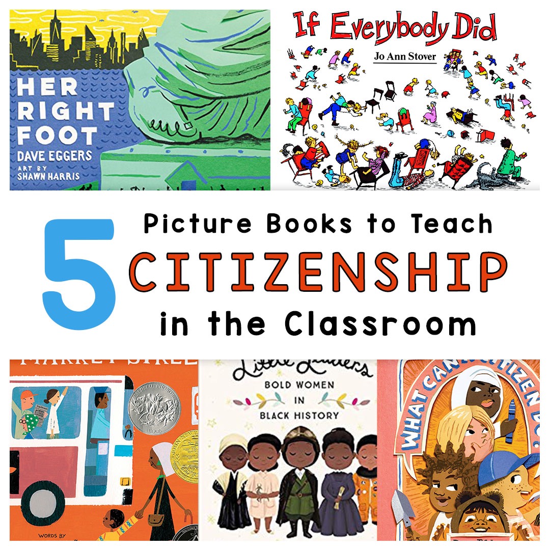 5 books to teach citizenship in the clasroom